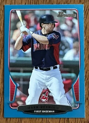 2013 Bowman Blue #d/500 MARK REYNOLDS #112 Indians - Image 1 of 2