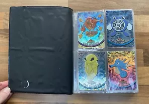 Pokémon TCG Binder With 51 X Topps Cards 7 Holo, Mixed Conditions. - Picture 1 of 13