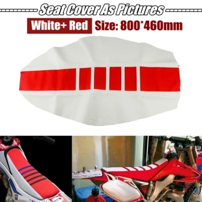 Para Honda CR125R CRF450R XR CR MTX 250 450 Pinza Cubierta de asiento de goma Recubrimiento acanalado  Foto 1 de 4