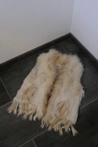 Kaninchen Fellweste Weiß Damen  - Bild 1 von 4