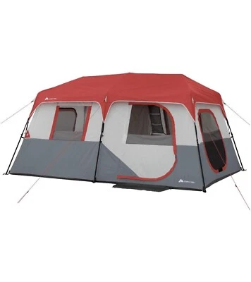 Ozark Trail 8 Person Instant Cabin Tent with LED Lights and Bluetooth Speaker - Image 1 of 4