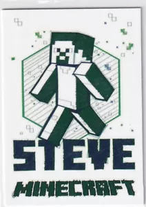 Panini Minecraft Time to Mine Trading Cards Card No. 126 Sketch Card Steve - Picture 1 of 2