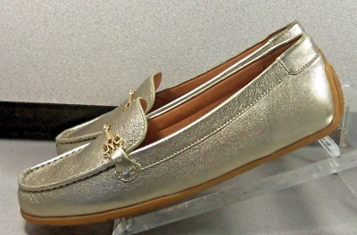 7814931 JACKIE LSP30  WOMEN'S SHOE SIZE 7 GOLD DRIVER SHOE BY JOHNSTON & MURPHY - Image 1 of 4