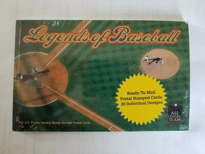 UX337-56 LEGENDS OF BASEBALL MINT POSTAL CARD SET of 20 - Image 1 of 2