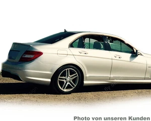 Autospoiler passend für Mercedes-Benz C Klasse, lackierter Heckspoiler mit Heckd - Bild 1 von 12