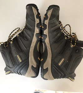 Keen Mens Koven Mid Waterproof Keen 13 Dry Hiking Boots Brown Lace Up 1011198 - Picture 1 of 10