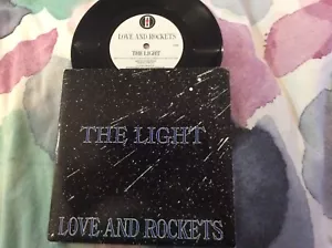 Love And Rockets The Light 7” Vinyl Picture Cover B/W The Mirror People (Slow) - Picture 1 of 2