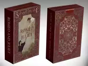 Mazzo di carte da gioco Shakespeare Romeo e Giulietta nuovo sigillato - Foto 1 di 1