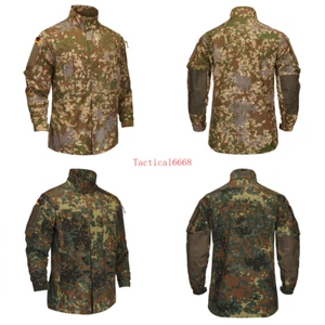 Tactics German KSK Base Layer All Terrain Flecktarn Combat Shirt Top Jacke - Bild 1 von 12