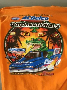 38th Annual NHRA Ac Delco Gatornationals 2007 Size Large Super Nice. - Bild 1 von 5