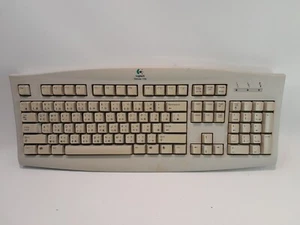 Logitech SK-720 PS/2 Deluxe 104 English Chinese QWERTY Keyboard 867011-0121 - Picture 1 of 12