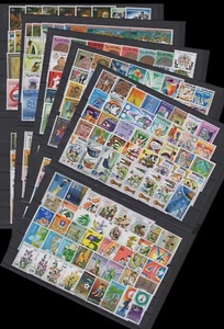 (WF22430) French Colonies - Coll. on cards, 1971-1992, MNH, see scan, CV €500 - Picture 1 of 7