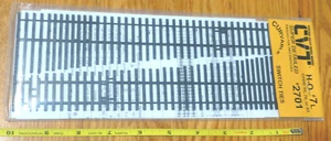 Central Valley HO #2701 Curvable Switch Ties #7 (Code 55, 70, or 83) Left Hand - Picture 1 of 2