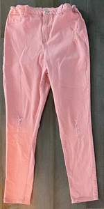 Girls’ PRIMARK Distressed Pink Skinny Jeans, Size 14-15 Years - Picture 1 of 8