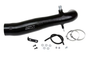 HPS Black Reinforced Silicone Air Intake Hose Post MAF Tube 57-1827-BLK - Picture 1 of 5