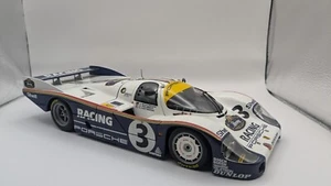 Minichamps 1/18 Porsche 956L - Holbert/Haywood/Schuppan - Car#3 1st Le Mans 1983 - Foto 1 di 16