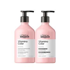 L'Oréal Professionnel Vitamino Color Shampoo & Conditioner Set - Protects & Pres - Picture 1 of 12