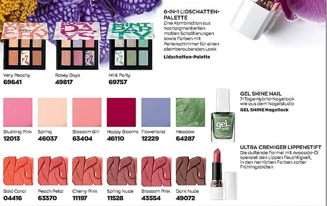 Avon Gel Shine Glanz 10ml 7 Tage Hybrid Nagellack Farbe AUSWAHL Neu Nail Art Neu - Bild 1 von 1