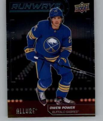 2022-23 Upper Deck Allure Runways #RW-5 Owen Power Buffalo Sabres  - Image 1 of 2