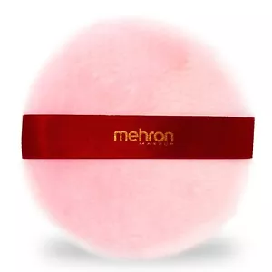 123B Mehron Logo Body Size Powder Puff makeup accessory paint beauty fashion - Picture 1 of 10
