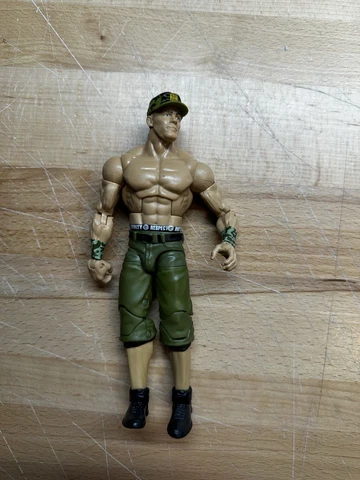 WWE Mattel Elite Wrestlemania 34 John Cena Wrestling Figure W/ Hat Cover