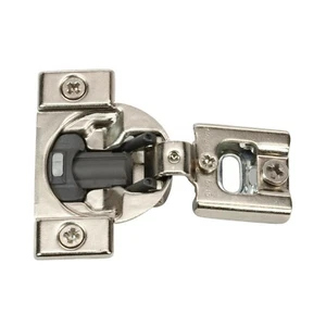 5x 105 Deg 5/16" Overlay Soft Close Press in Compact Cabinet Hinge 38N358B.05 - Picture 1 of 10