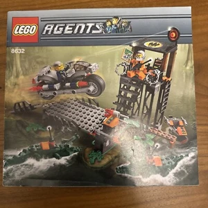 Lego Agents 8632 INSTRUCTION MANUAL ONLY. EXCELLENT COND. FREE P&P - Picture 1 of 4