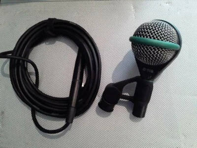 Classic Akg d112 Bass Drum Mic with Cable and Stand Clip Included - Sounds Great - Image 1 of 4