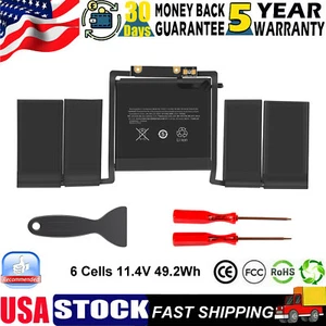 A1819 A1706 Laptop Battery For Apple MacBook Pro 13" A1706 Mid 2017 Late 2016 US - Picture 1 of 12