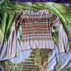 oilily womens pink Striped Size Small