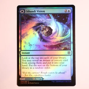 MTG Blue - Silundi Vision / Silundi Isle FOIL - 080 - Zendikar Rising - Picture 1 of 2