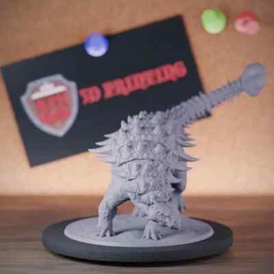 Dinosaur Miniature Dungeons and Dragons Mini DnD 5e TTRPG Pathfinder - Picture 1 of 8