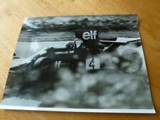 Patrick Depailler Tyrrell BIG Größe F1 Original Vintage Pressefoto