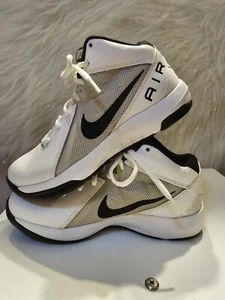 Nike Mens Air Overplay IX 831573-100 White Basketball Shoes Sneakers Size 6.5 - Picture 1 of 10