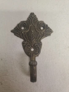 Vintage 1968 Salvage Brass Door Hook American Tack & Howe No. 119 Regency ๐ฆ - Picture 1 of 3