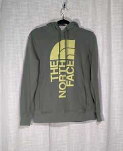 The North Face Green Hoodie w/ Logo Women's Small