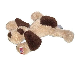 Gund 43895 Brown Girl Scouts Puppy Dog Plush July 4th Flag Stuffed Animal - Picture 1 of 3