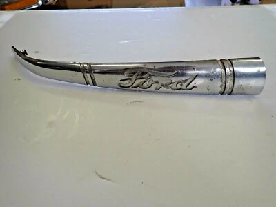 Ford 1940 1 tonelada camioneta/camioneta capó inferior "Ford" emblema fundición lado derecho! Foto 1 de 3