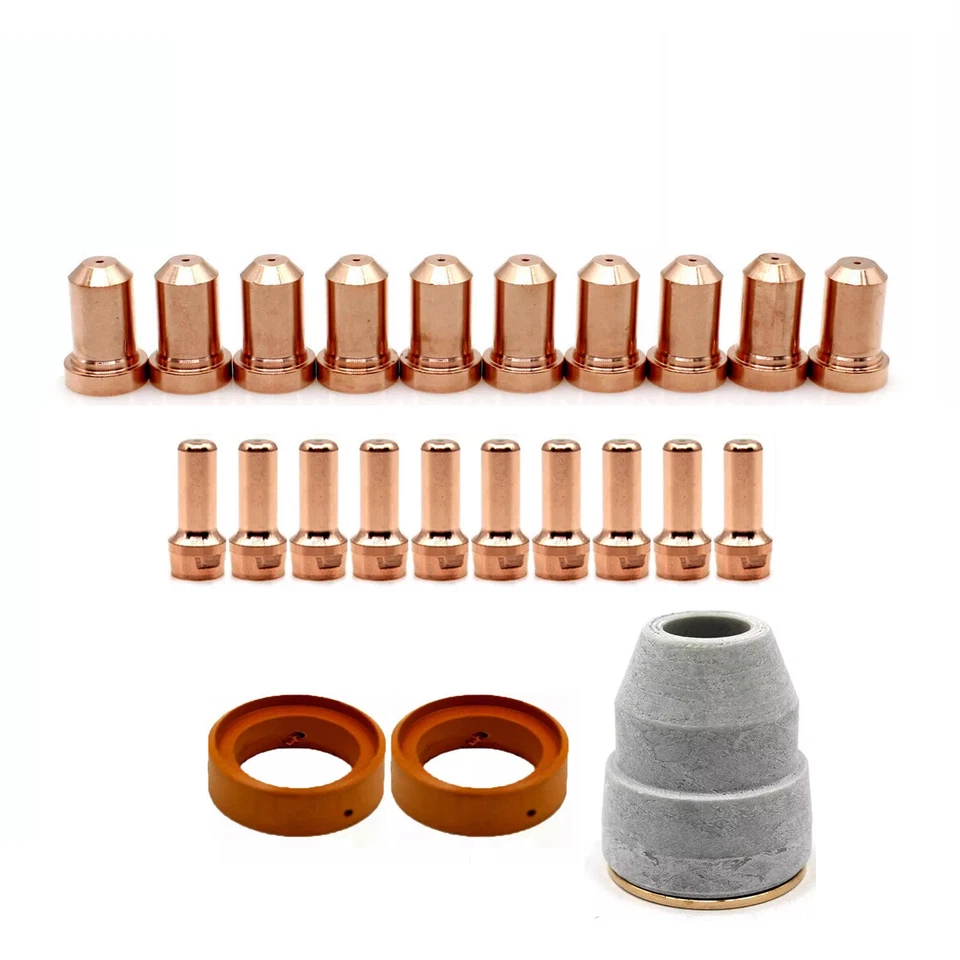 EDDYWELD Electrode Nozzle Shield for Lincoln Tomahawk 625 LC40/60M plasma Torch Parts