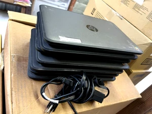 Lot of 7 HP Laptop chromebook 11 g5 ee /Computers For Parts Only Read - Picture 1 of 21