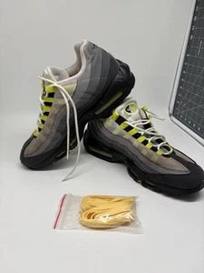 Nike Air Max 95 OG Amarillo Neón Gris Fresco Claro Grafito Talla 11/Sin Plantillas - Imagen 1 de 16