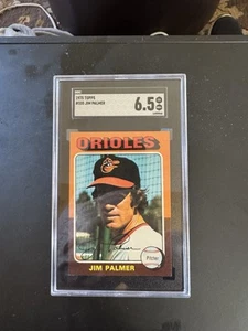 1975 Topps Jim Palmer #335 SGC 6.5 EX-NM-+ HOF Orioles (8) 20 Wins (3) Cy Youngs - Picture 1 of 4