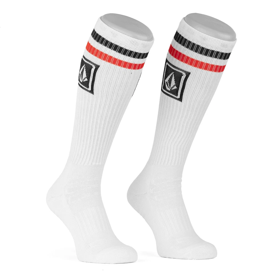 Volcom Ramp Stone Skate Socks white - Wadenhohe Sneaker Socken - Bild 1 von 1