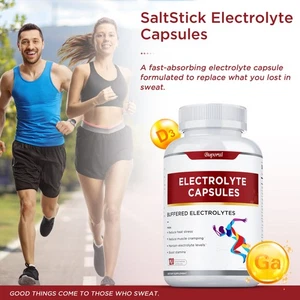 Electrolyte Capsules - Vitamin D,Magnesium,Energy Support,Performance & Recovery - Picture 1 of 6