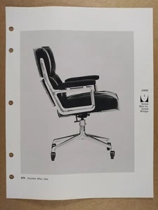 Eames 3474 Time Life Desk Chair Herman Miller 1960-62 Catalog Page Original - Bild 1 von 1