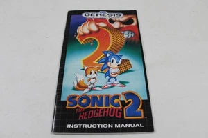Sonic The Hedgehog 2 - Original Sega Genesis Manual - Picture 1 of 1
