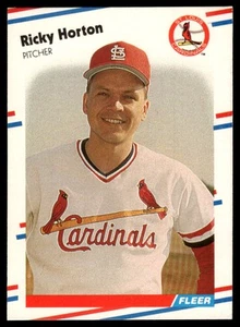 1988 Fleer #36 Ricky Horton - Picture 1 of 2