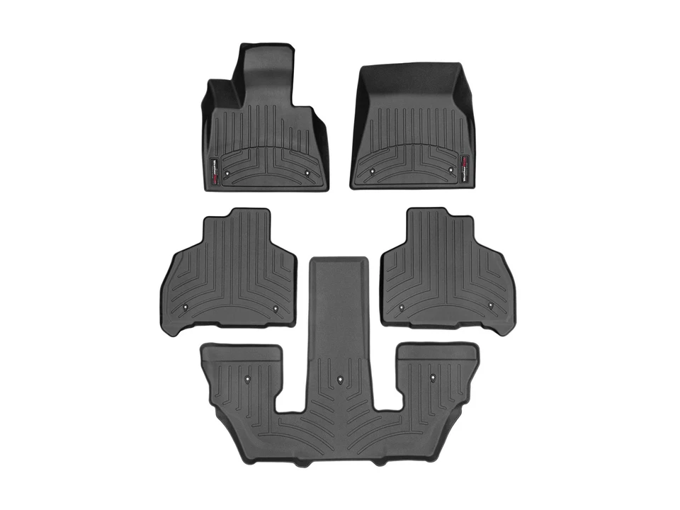 WeatherTech FloorLiner para BMW X7 M50i 2020-2022 - Juego completo, negro Foto 1 de 4