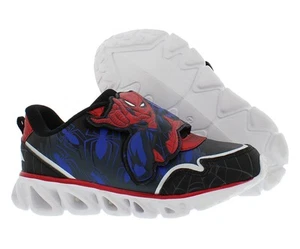 Marvel Light-Up Stay-Put Closure PS Boys Shoes Size 10, Color: Black/Red/Blue - Picture 1 of 5