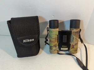 Nikon Binoculars Realtree Outdoors Sportstar Bk 10 x 25 - With Case - Picture 1 of 7